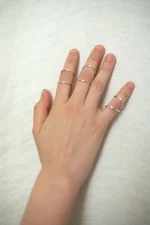 THICK INFINITY RING SILVER - Image 2