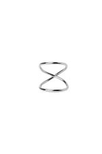 THICK INFINITY RING SILVER
