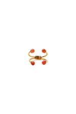 PIERCING RING CORAL