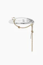 AMBER HAIR CLIP GOLD-PALLADIUM - Image 2