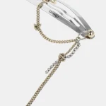 AMBER HAIR CLIP GOLD-PALLADIUM