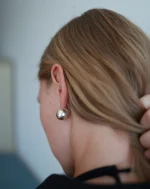 SPHERE DROP EARRINGS - Image 2