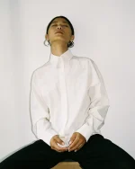 SMALL GLASSY HOOPS - Image 2