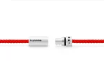 RED NATO CABLE BRACELET LE 7G - Image 3