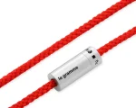 RED NATO CABLE BRACELET LE 7G - Image 2