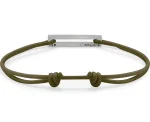 PERFORATED KHAKI CORD BRACELET LE 1.7G - Image 2