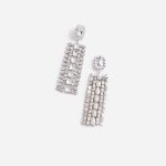 MULTI CRYSTAL DROPLET EARRINGS - Image 4