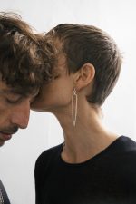 MIXMATCH LOOP EARRING 1PC SILVER