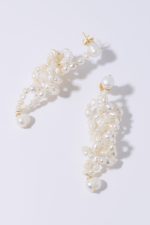 WHITE LOTUS EARRINGS - Image 2