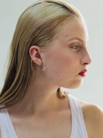 BOLD WIRE DOUBLE EARCUFF - Image 3