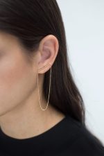 GOLD MELTING EARRINGS - Image 2