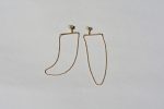 GOLD MELTING EARRINGS