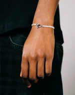 ICON DOUBLE CHAIN BRACELET - Image 2