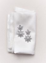 CRYSTAL TIERED EARRINGS - Image 3