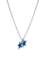 TILTED ENAMEL NECKLACE