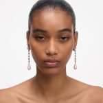 BOW PEARL DROPLET EARRINGS - Image 5