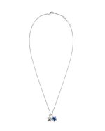 TWO STARS ENAMELED NECKLACE - Image 4