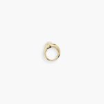 DUALISM FRESHWATER PEARL RING GOLD