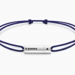 navy cable cord bracelet le 5g