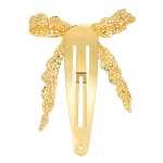 Thin Lace Bowknot Hair Clip - Image 2