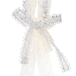 Long-tail Lace Bowknot Fabric Necklace - Image 4