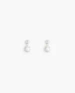 orit earrings silver