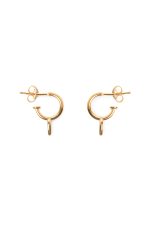 Charms hoops gold