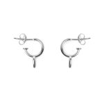 Charms hoops silver