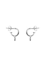 Charms hoops silver