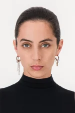IRIS PEARL EARRINGS - Image 3
