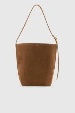 ELLY LARGE BUCKET BAG SUEDE