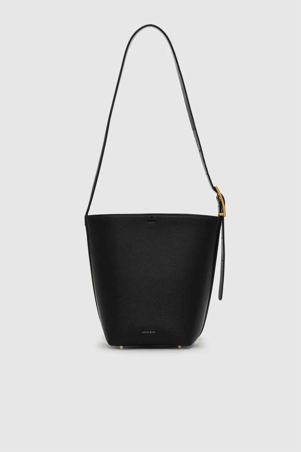 AB_ELLY_MEDIUM_BUCKET_BAG_GRAINED_LEATHER_-_BLACK_A-13-12210-BLK1__PACKSHOT_01_88ceae82-a9f6-4529-9227-cb0c70dbf197_1700x ELLY MEDIUM BUCKET BAG GRAINED LEATHER - Image 1