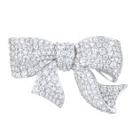 Gift Bowknot Pave Earring