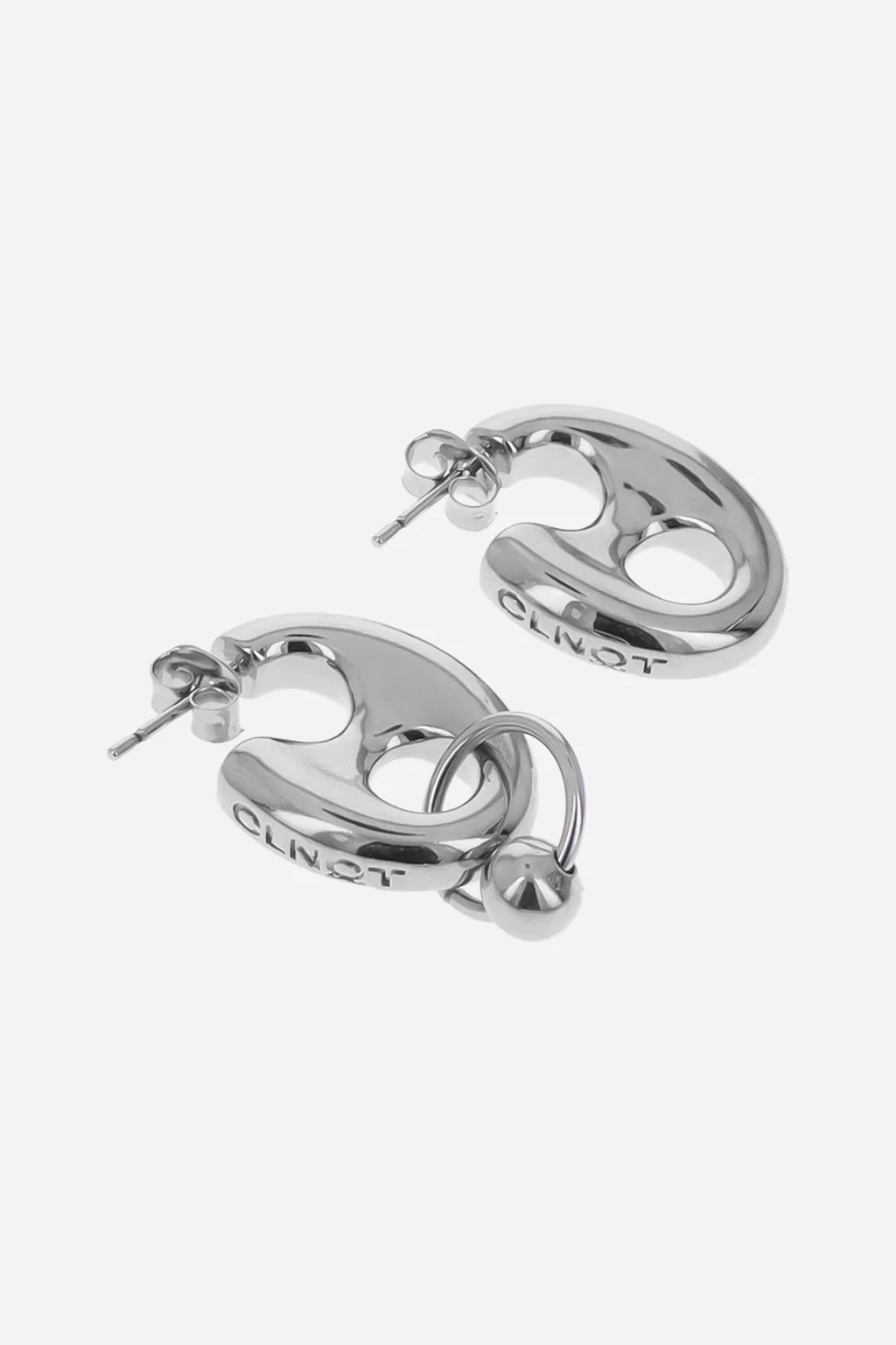 Astersilverearringszoom_1024x ASTER EARRINGS - Image 1