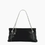 FLOR BLACK CHAIN BAG
