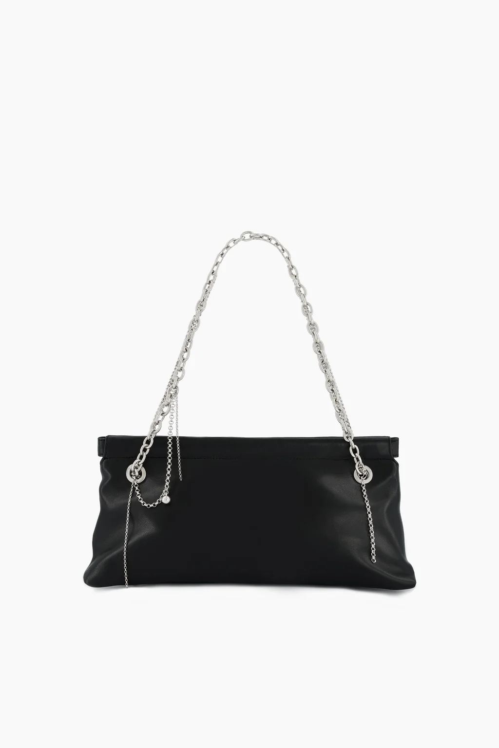 Florblackbagwithchain-TR_1024x FLOR BLACK CHAIN BAG - Image 1