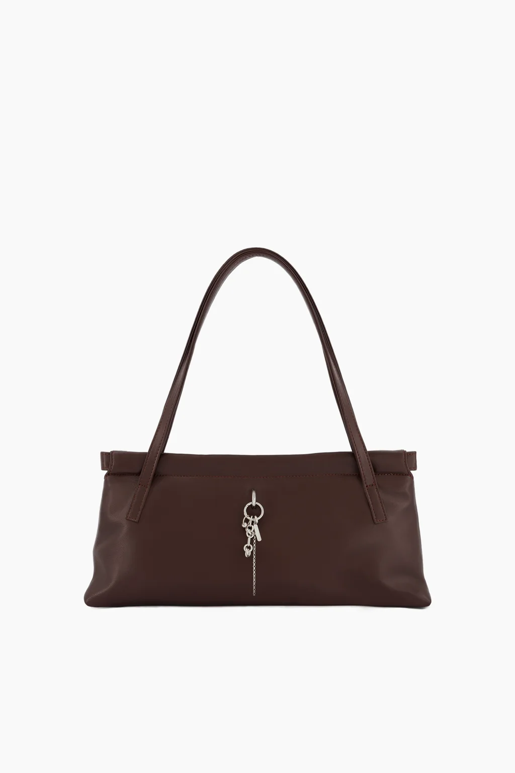 Florbrownbagwithchaincharm2-TR_1024x FLOR BROWN BAG WITH CHAIN CHARM - Image 1