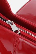 MARLA RED LIPSTICK BAG (WITH HEART KEYCHAIN) - Image 4