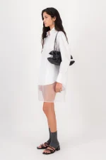 SIDNEY GREY SUEDE BAG - Image 5