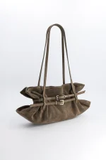 SIDNEY CLAY SUEDE BAG - Image 2