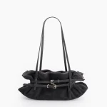 SIDNEY GREY SUEDE BAG