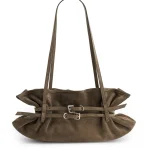 SIDNEY CLAY SUEDE BAG