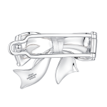 Gift Bowknot Pave Retro Hair Clip - Image 2